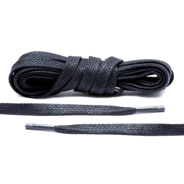 Black Waxed Shoe Laces Supply