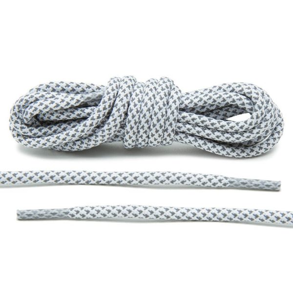 White 3M Inverse Rope Laces Discount