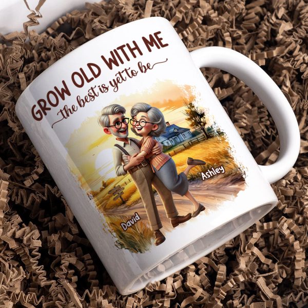 I Had You And You Had Me Happy Old Couple Personalized Mug, Anniversary  For Him, For Her, Husband, Wife Hot on Sale - Image 3