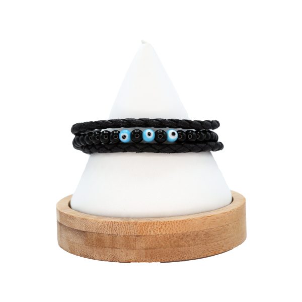 Leather Evil Eye Handmade Bracelets - Stylish Protection Sale - Image 4