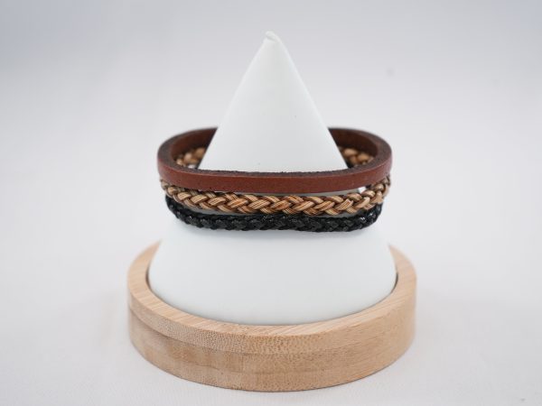 Artisan Crafted Leather Bracelet: Unique Men’s Gift Online Sale